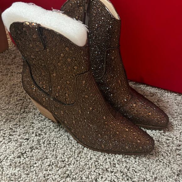 Betsey Johnson Diva Booties 8.5 - Picture 2 of 8